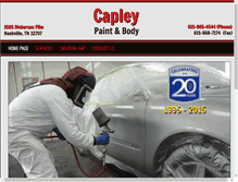 Tablet Screenshot of capley.net